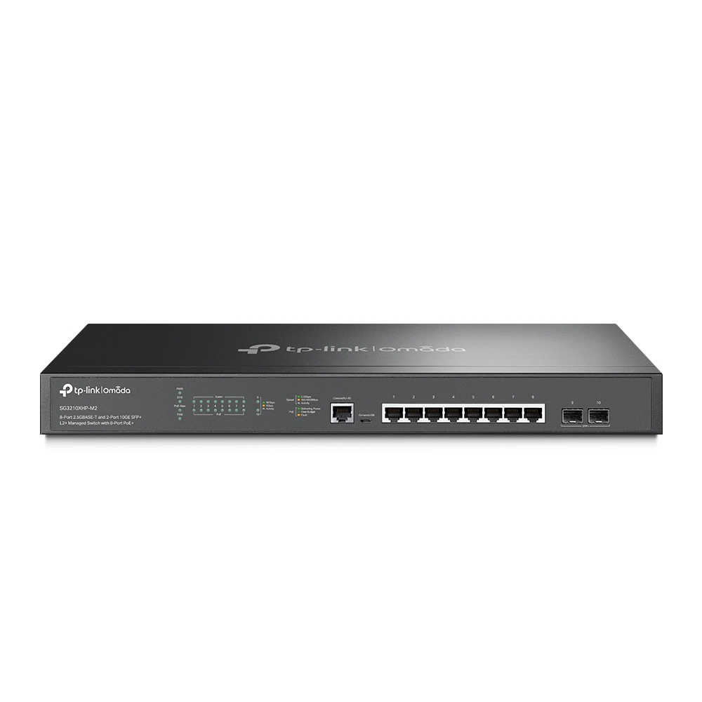 8+2P TP-LINK Omada SG3210XHP-M2 M RM POE+