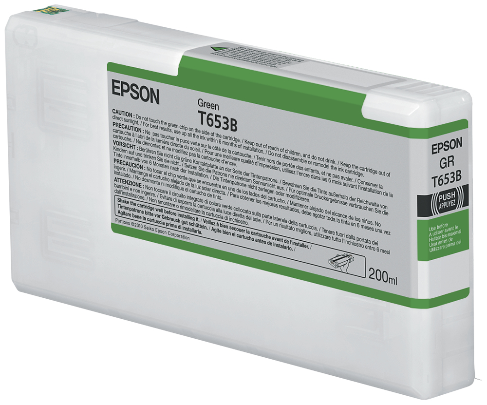 Epson - grøn - original - blækpatron