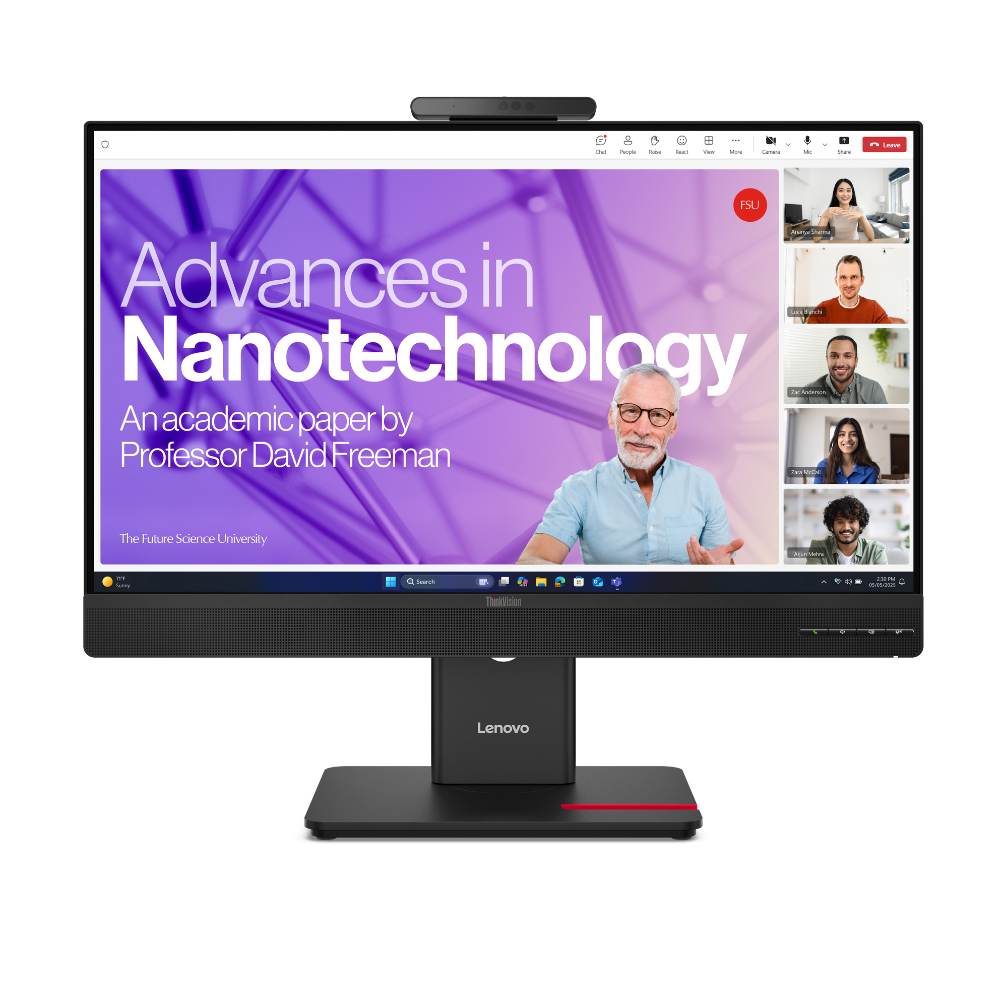 LENOVO ThinkVision T27QD-4v 27inch IPS QHD 16:9 120Hz 300 cd/m2 4ms HDMI DP USB 3.2. G1 Type-C