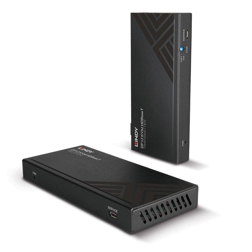 Lindy Extender HDBaseT Cat.6 KVM  DisplayPort 1.2, USB, IR &  RS-232, 150m