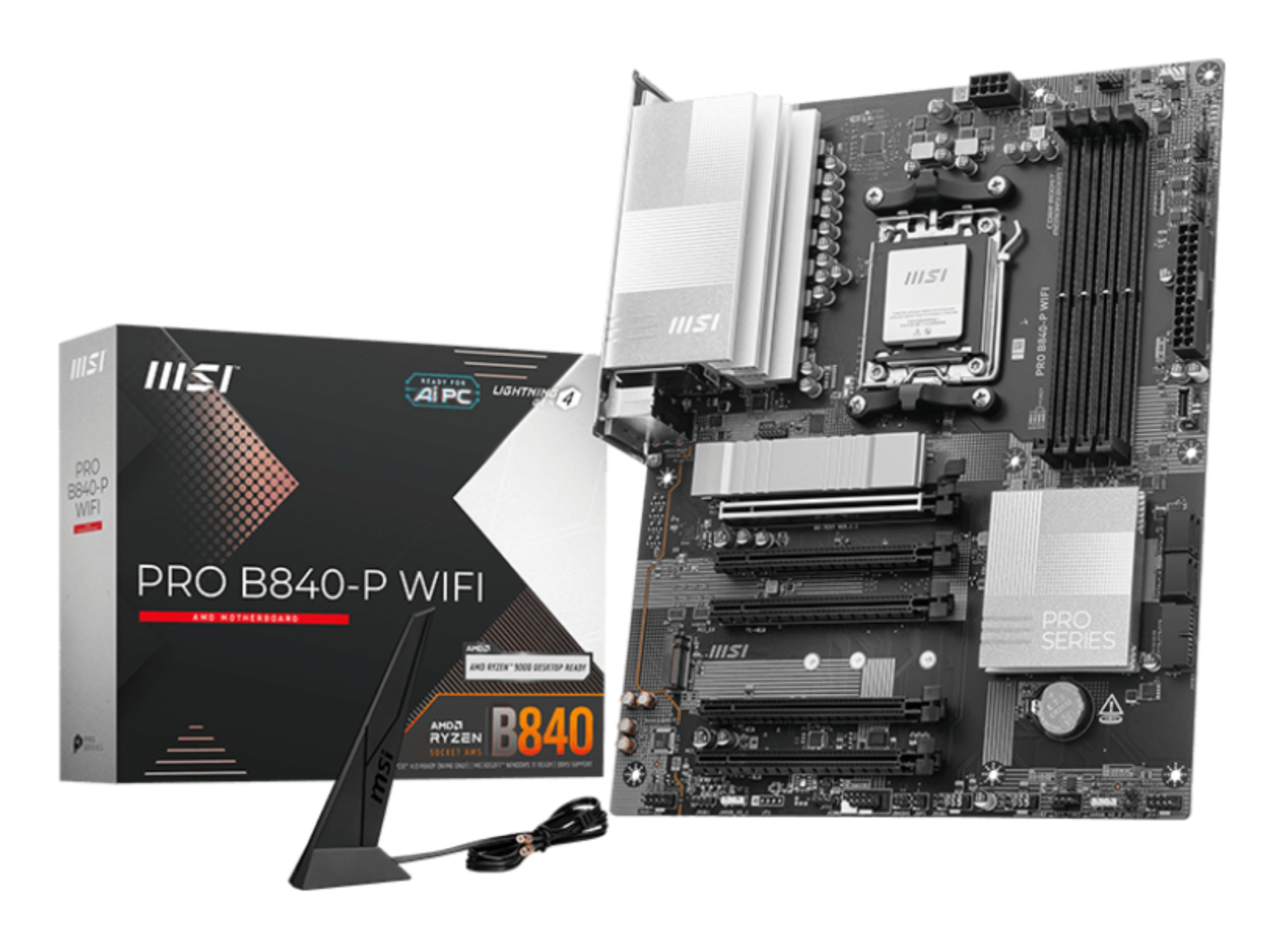 MSI Pro B840-P WiFi ATX Socket AM5 AMD B840
