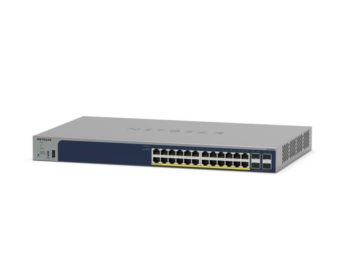 NETGEAR Switch 28x GE GS728TPP-300EUS Smart-Managed POE