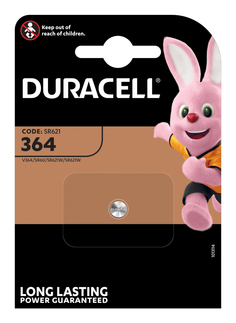 Duracell Uhrenzelle 364