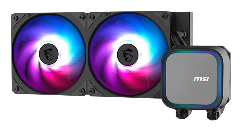MSI MAG CORELIQUID A13 240 kølesystem 1-pack Sort 120 mm