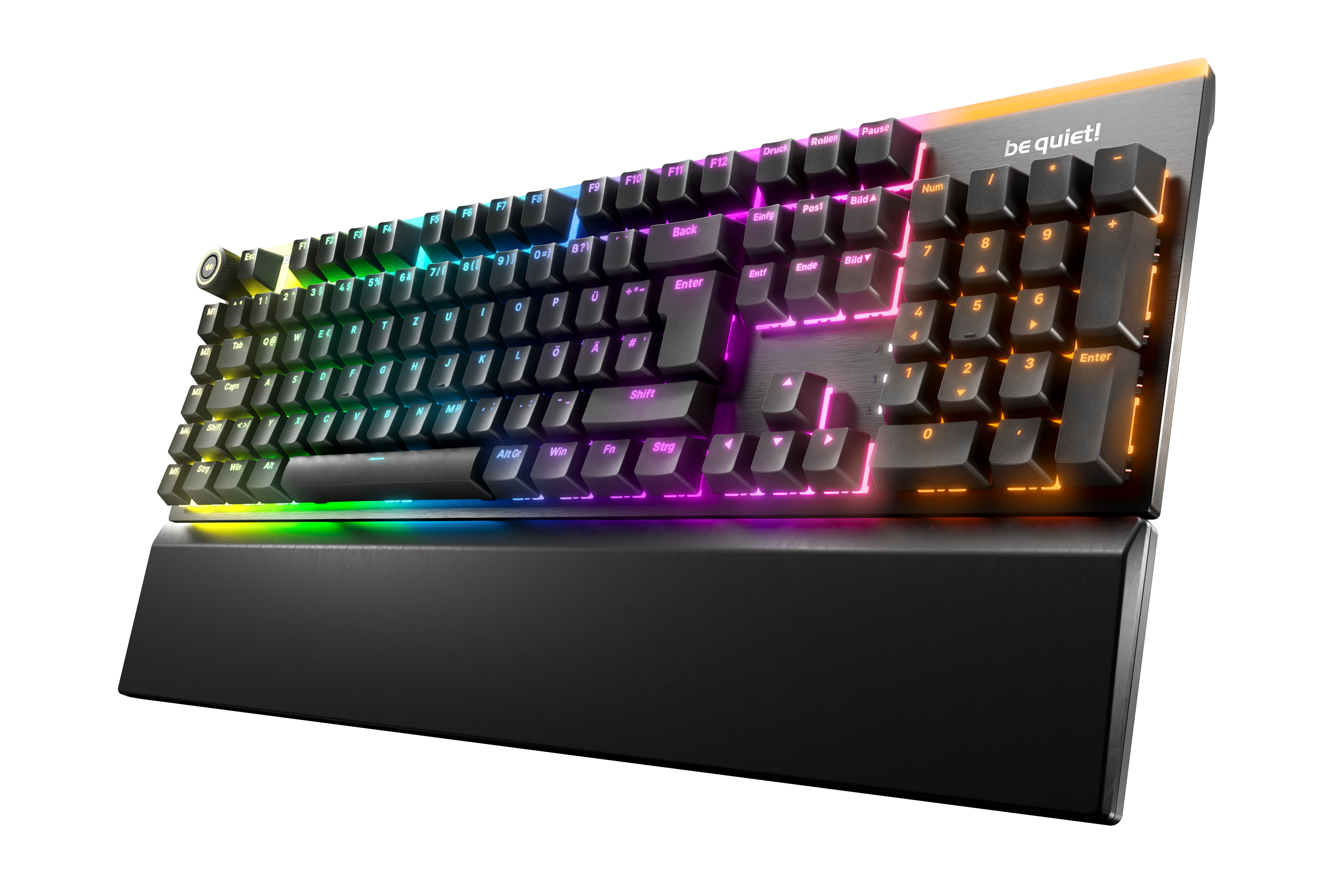 be quiet! Light Mount Silent Tactile Gaming Tastatur USB DE RGB