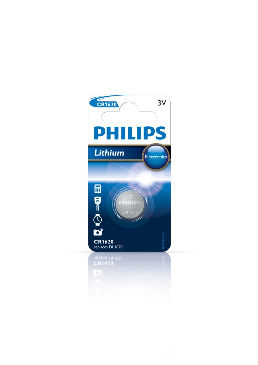 Lithium 3.0V Knopfzelle CR1620