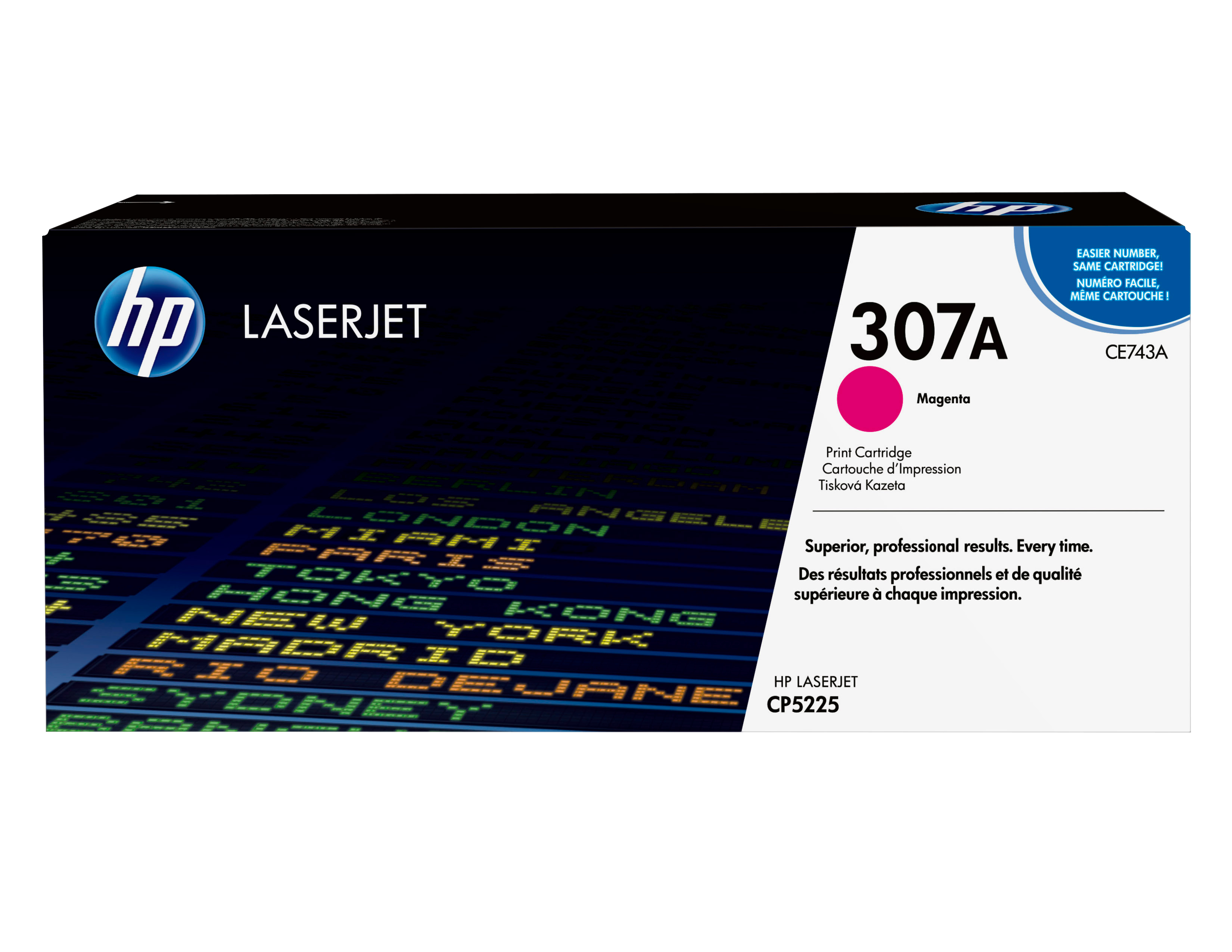 HP 307A - magenta - original - LaserJe