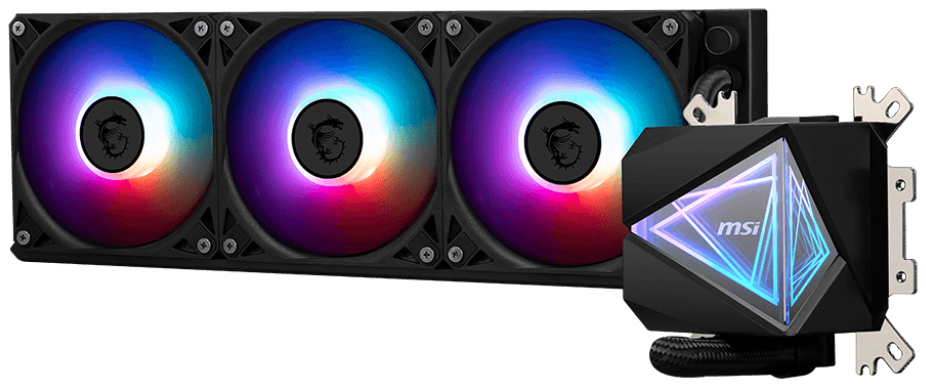 MSI MAG CORELIQUID I360 Vandkøler 1-pack Sort 120 mm