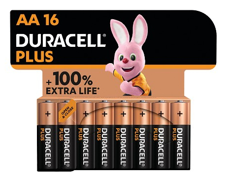 Duracell Plus Engangsbatteri AA Alkali
