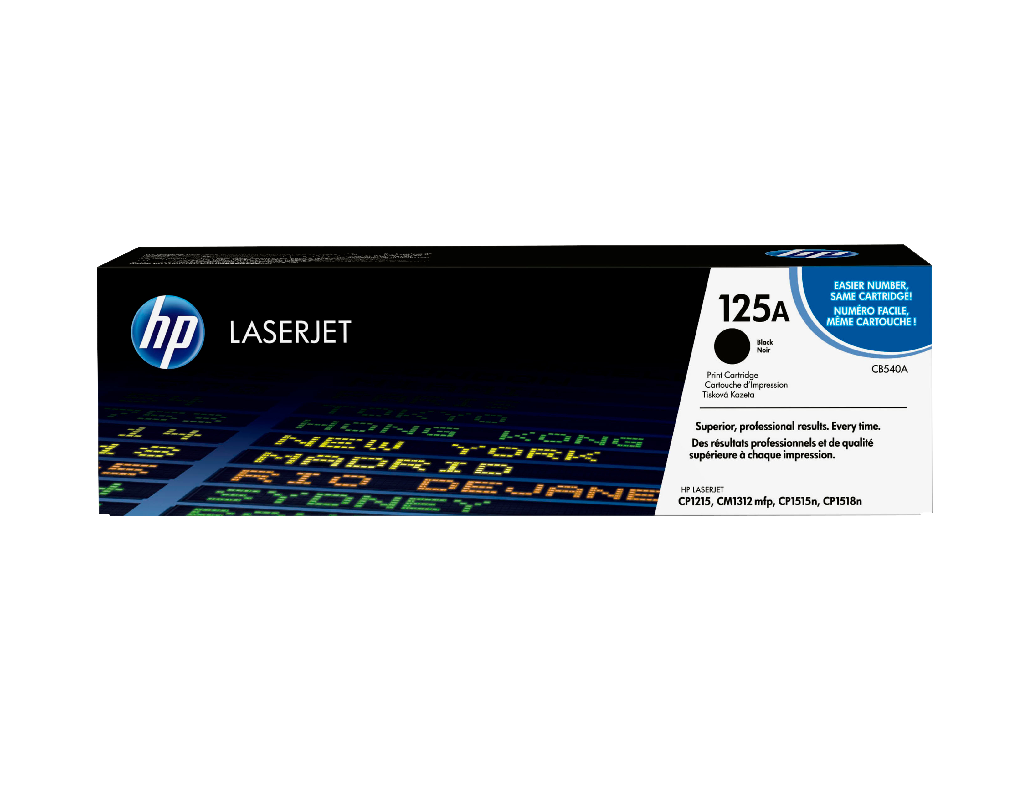 HP Toner 125A CB540A Schwarz