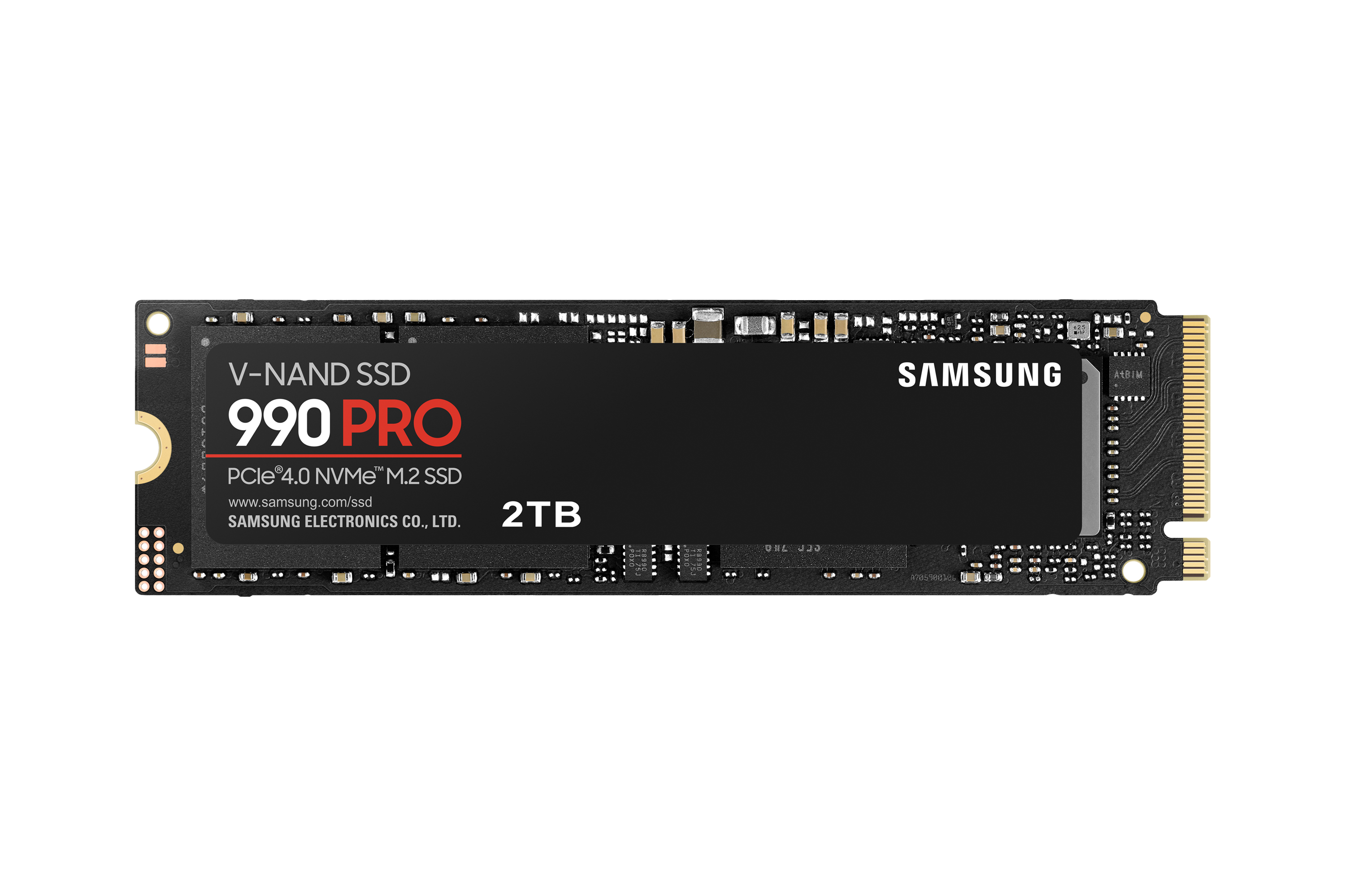 SAMSUNG SSD 990 PRO 2TB M.2 NVMe PCIe 4.0 up to 7.450 MB/s read + up to 6.900 MB/s write