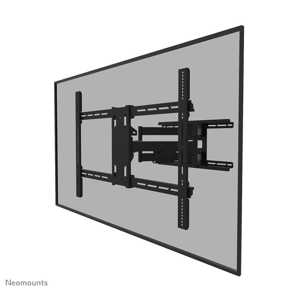 Neomounts WL40S-950BL18, Full Motion  Heavy Duty Wall Mount,  55-110" Display, Max 125 kg, VESA 300x200-800x600, D:8,2-70,3 cm, Level