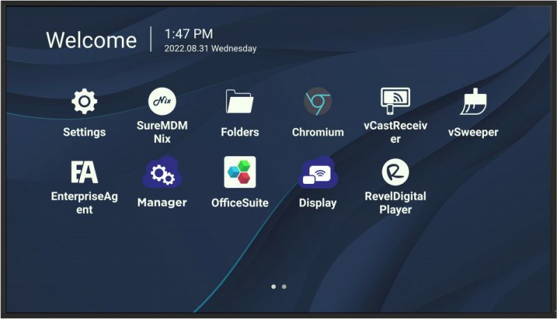 ViewSonic CDE7530 - 75" 4K (UHD) LED  Signage Presentation Display,  Landscape or Portrait, 24/7