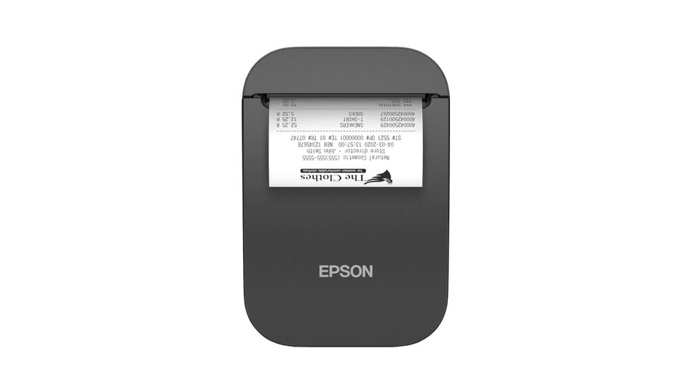 Epson TM-P80II AC (121) - Thermodruck - Mobiler Drucker - 203 x 203 DPI - 65 mm/sek - Ober- & Vorderseite - 75 µm