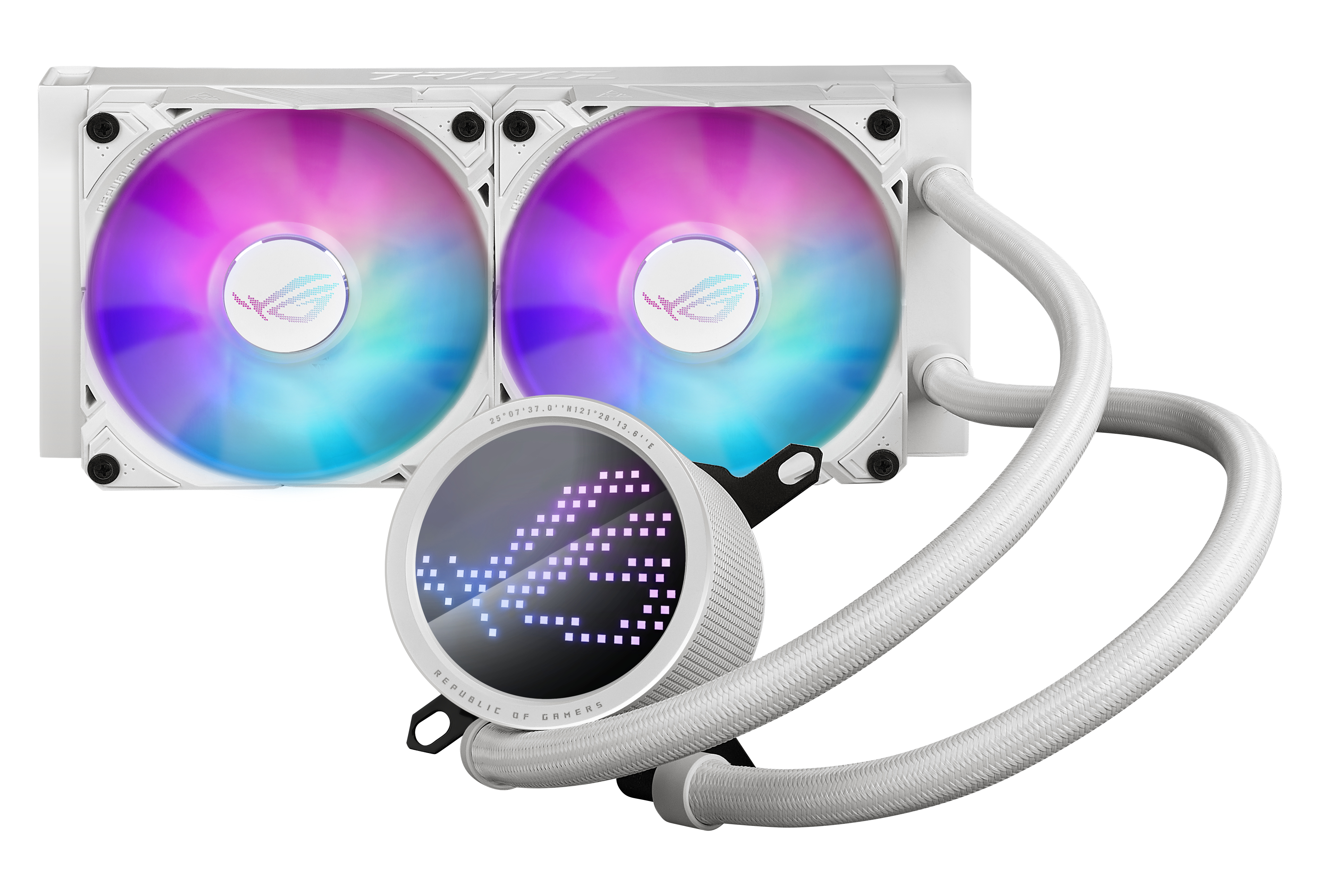 WAK Asus ROG RYUO III 240 ARGB White E
