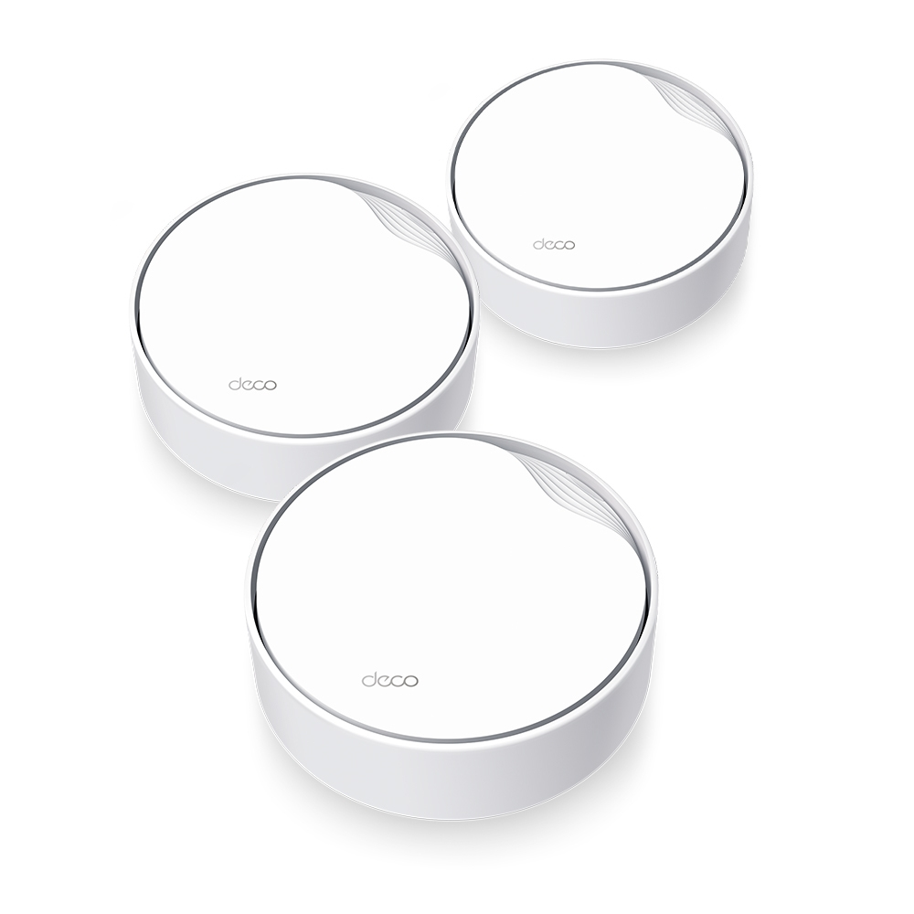 TP-Link Deco X50-PoE AX3000 Whole-Home Mesh Wi-Fi 6 System with PoE (3-pack)