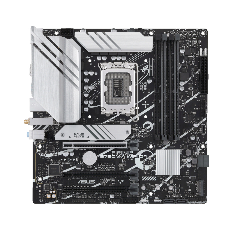 ASUS PRIME B760M-A WIFI D4 Micro-ATX LGA1700 sokkel Intel B760