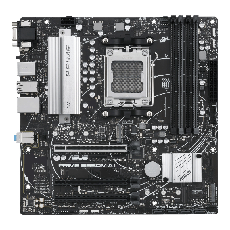 ASUS PRIME B650M-A II-CSM - Bundkort -