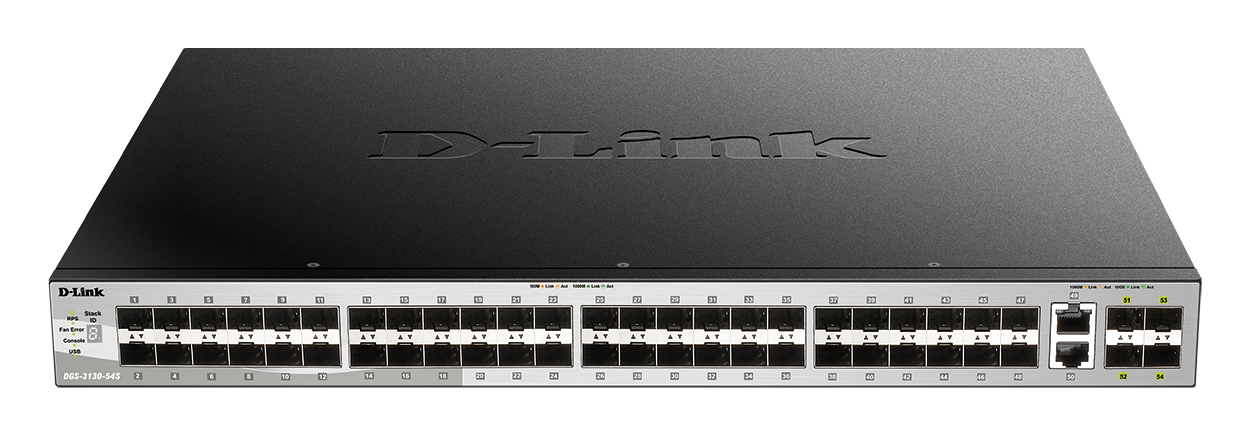 D-Link DGS-3130-54S/E netværksswitch A