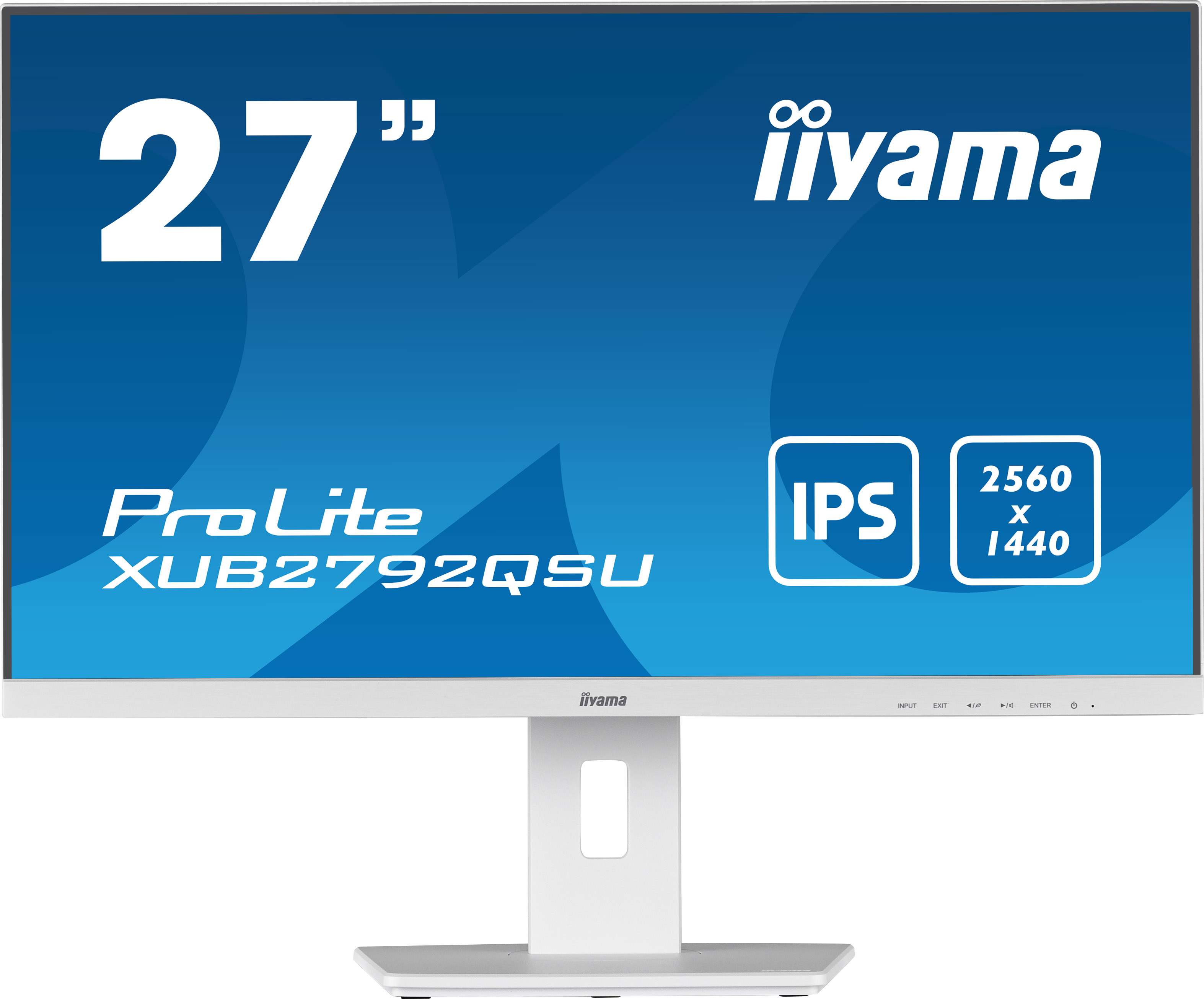 iiyama ProLite XUB2792QSU-W5 27 IPS 2560 x 1440 (2K) DVI HDMI DisplayPort 75Hz