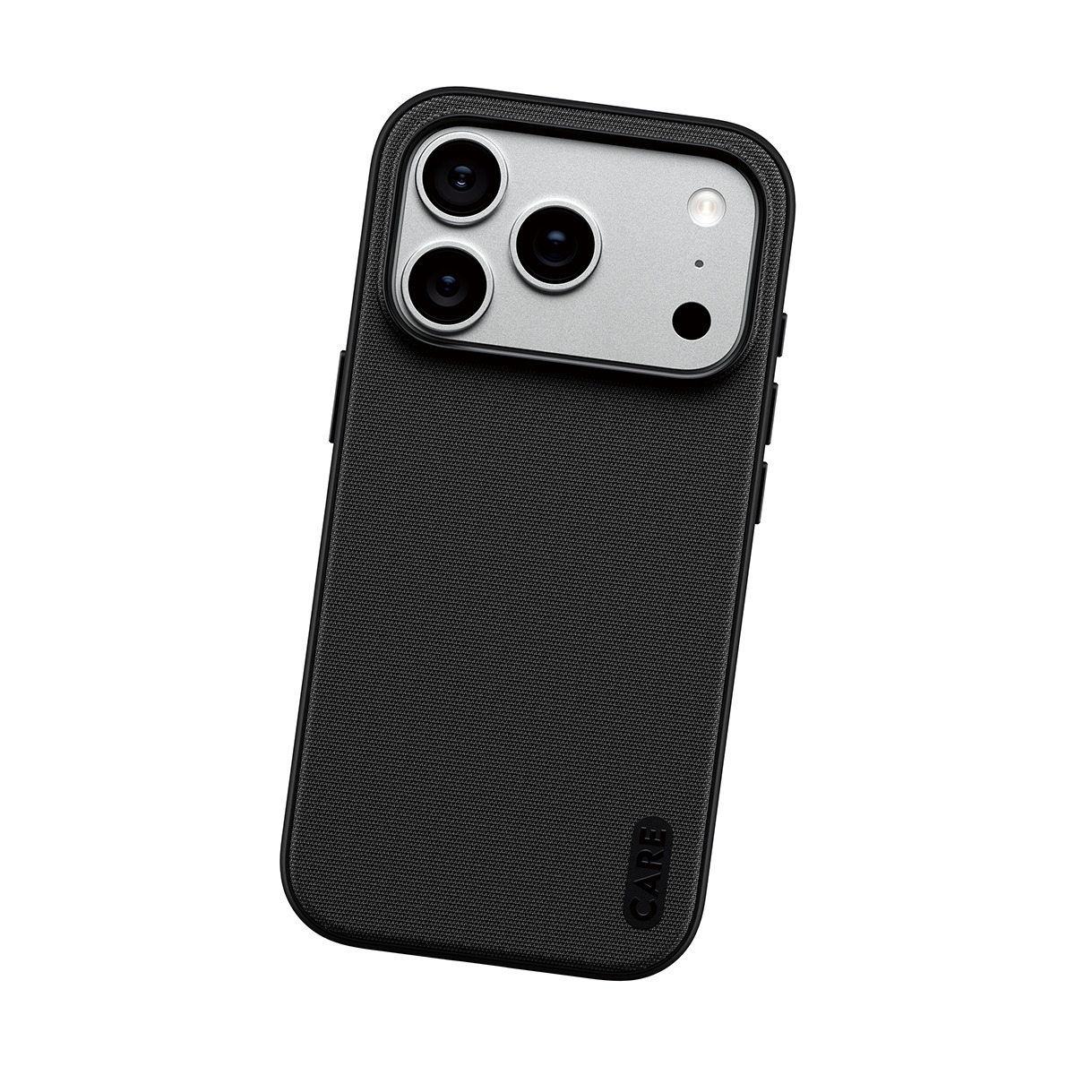 CARE by PanzerGlass Fusion Fabric Case Schwarz m. MagSafe 17 Pro