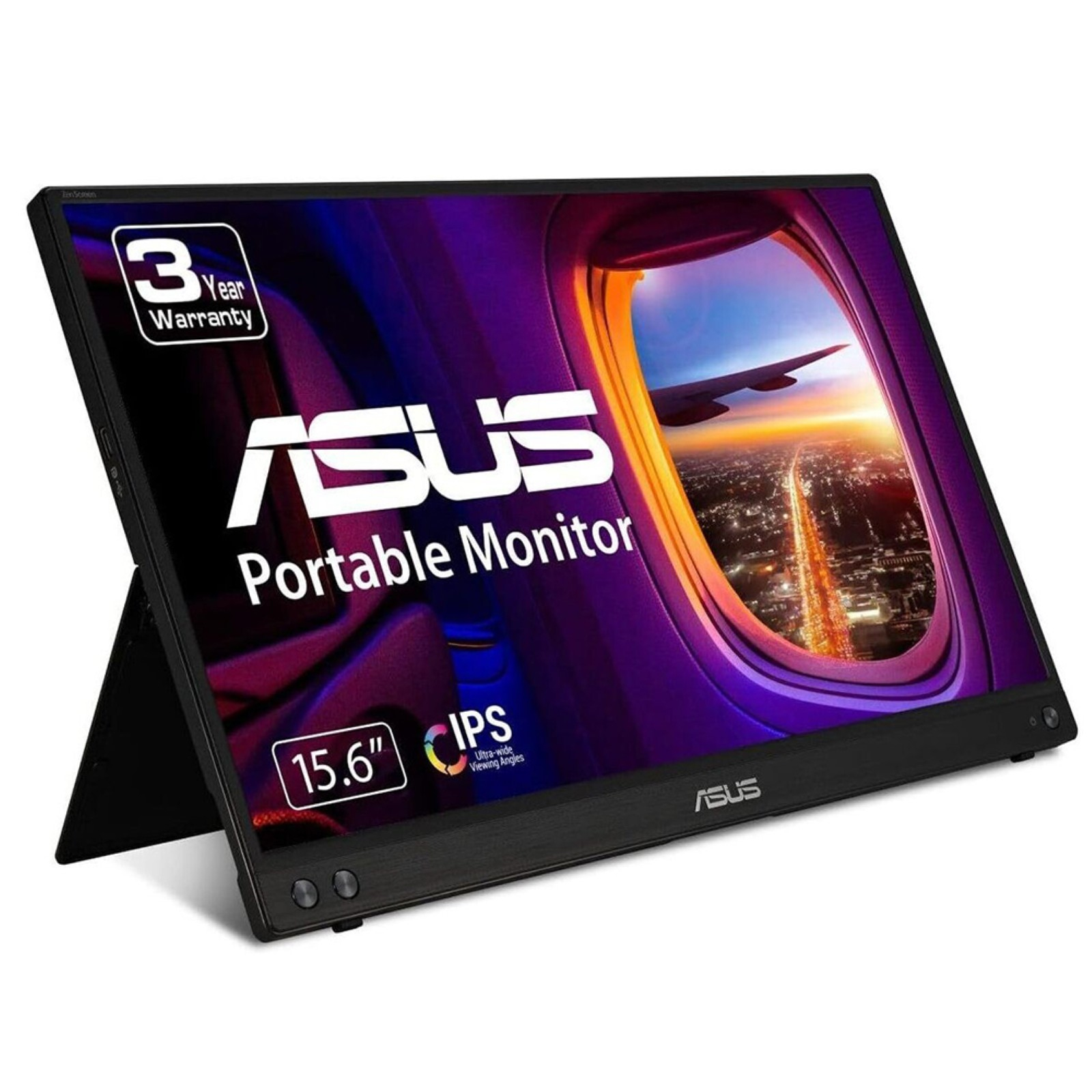LCD ASUS 15.6"" MB16ACV ZenScreen Portable USB-C Monitor 1920x1080p IPS 60Hz Antibacterial