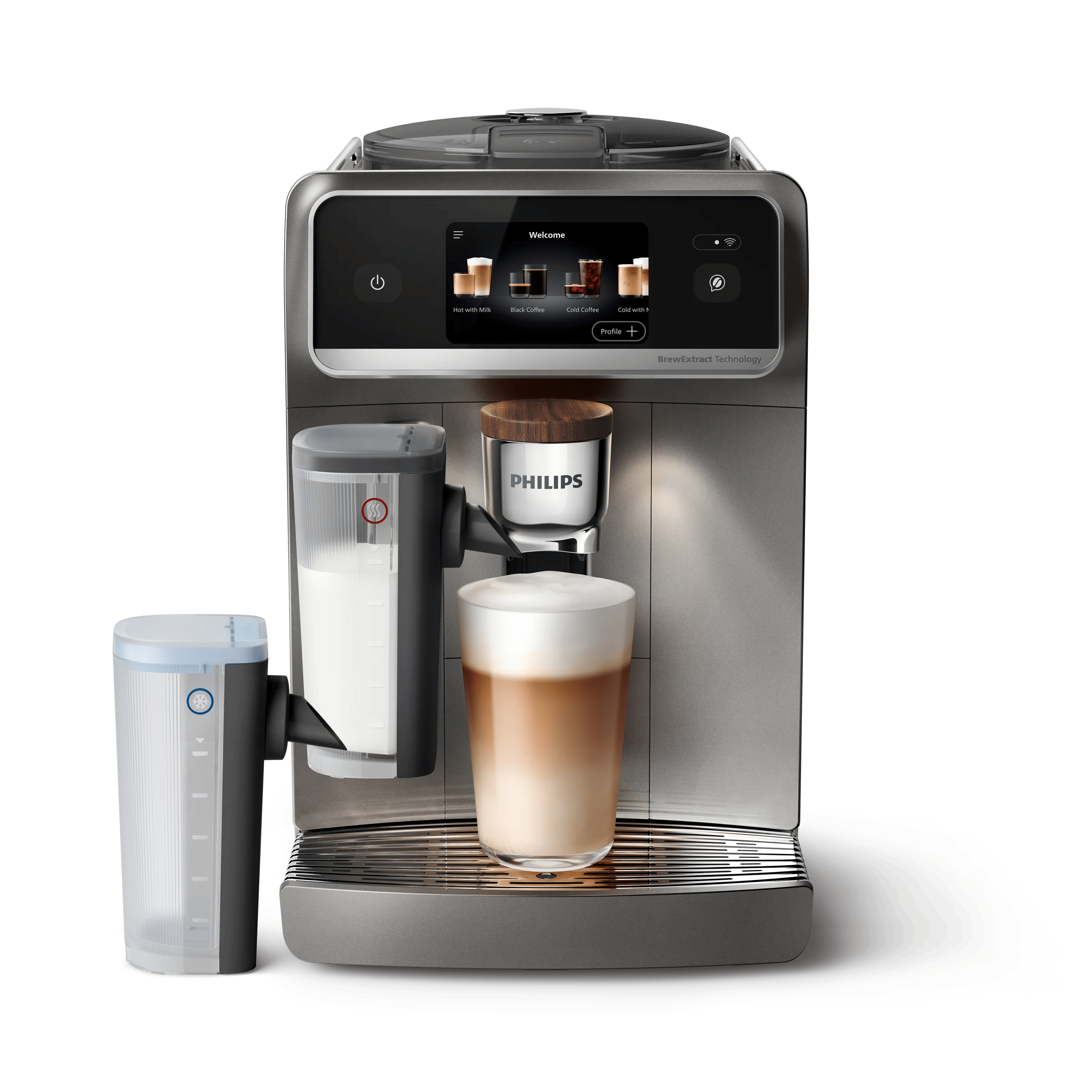 Philips EP8757/92 Fuldautomatisk kaffemaskine Fuldautomatisk kaffemaskine 1,9l 1,9l Grå Grå