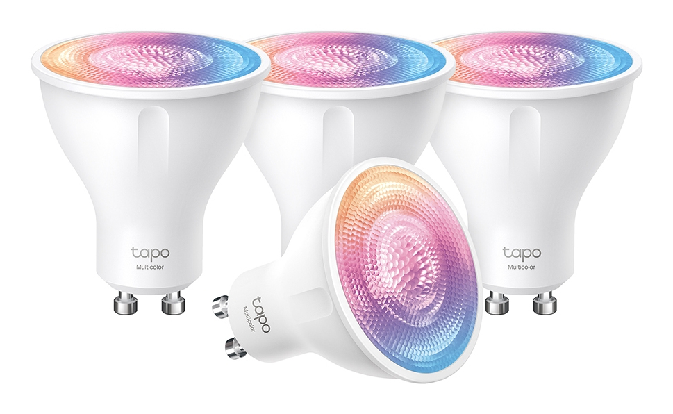 TP-Link Tapo L630 Smart Wi-Fi Spotlight, Multicolor (4-pack)
