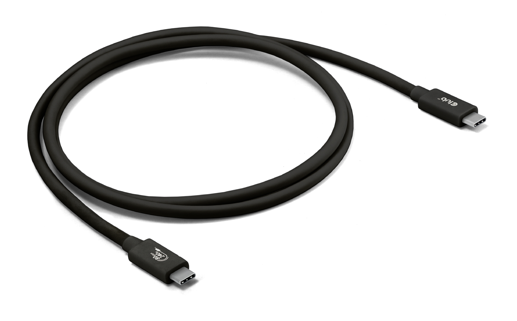 Club3D Kabel USB-C 80Gbps zertifi. PD240W/8K240Hz 1.2m St/St