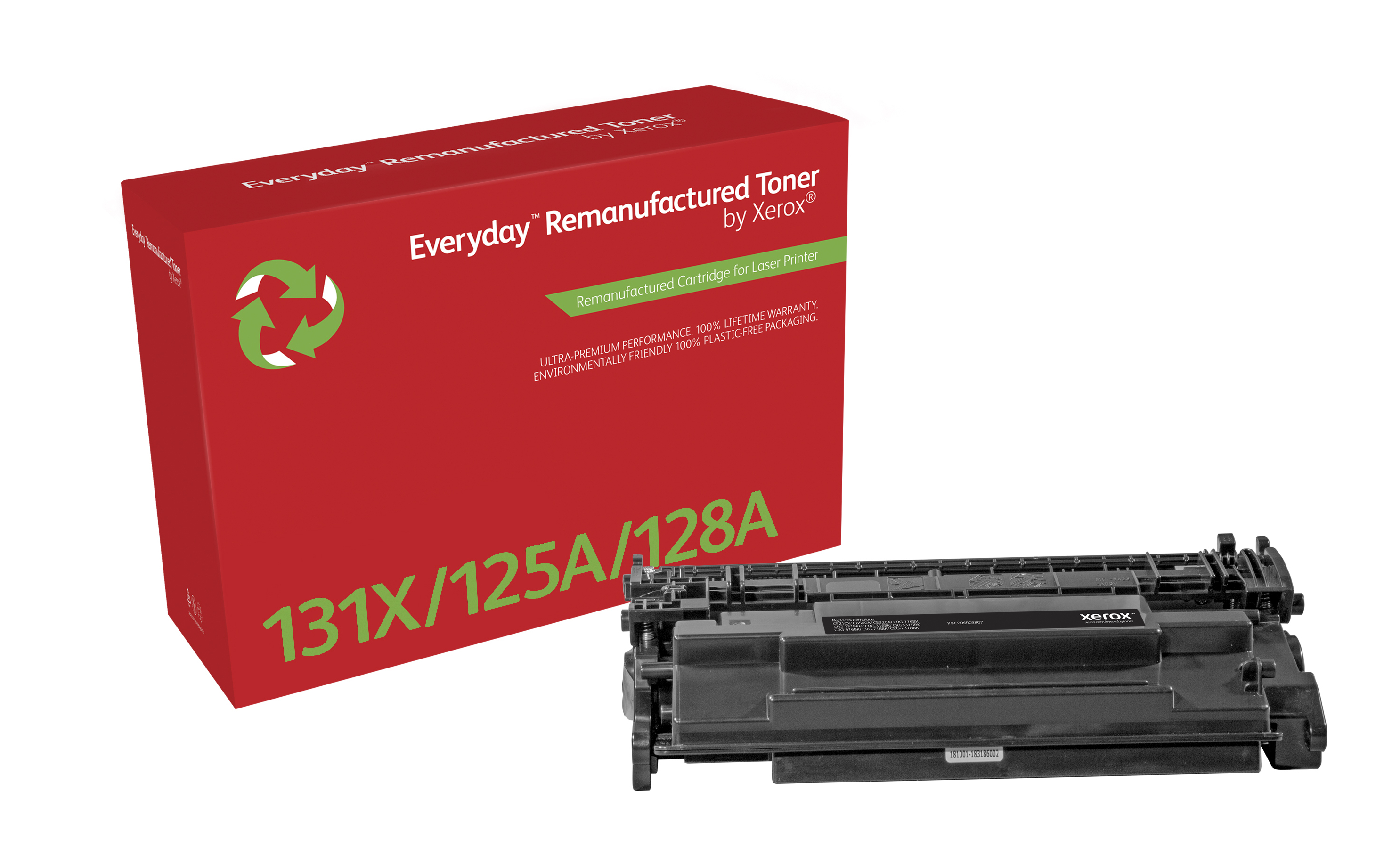 Xerox Everyday Toner 006R03807 Schwarz alternativ zu HP Toner 131X / 125A / 128A CF210X / CB540A / CE320A
