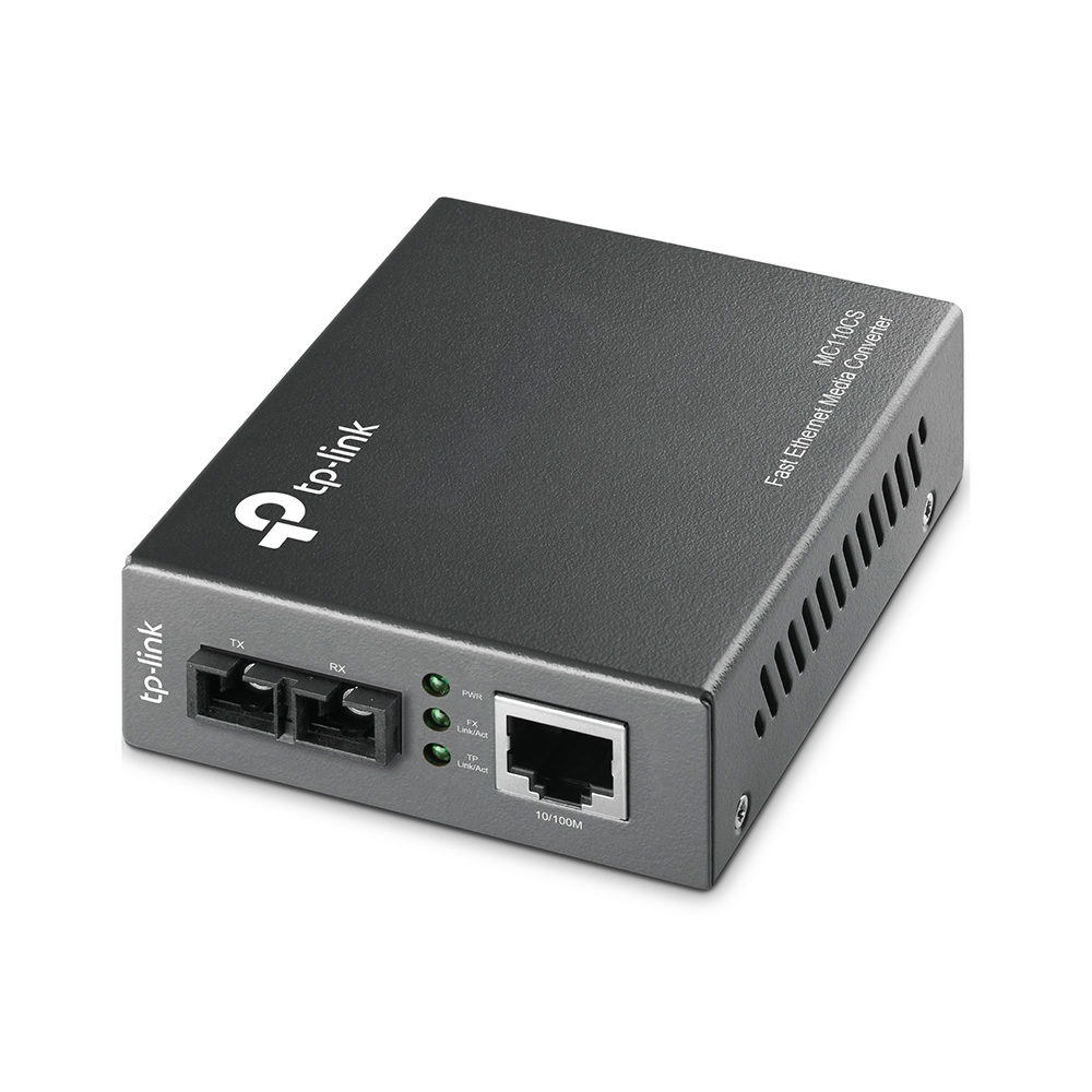 Z TP-Link MC110CS - Medienkonverter RJ45 -> 100Base-FX - SC