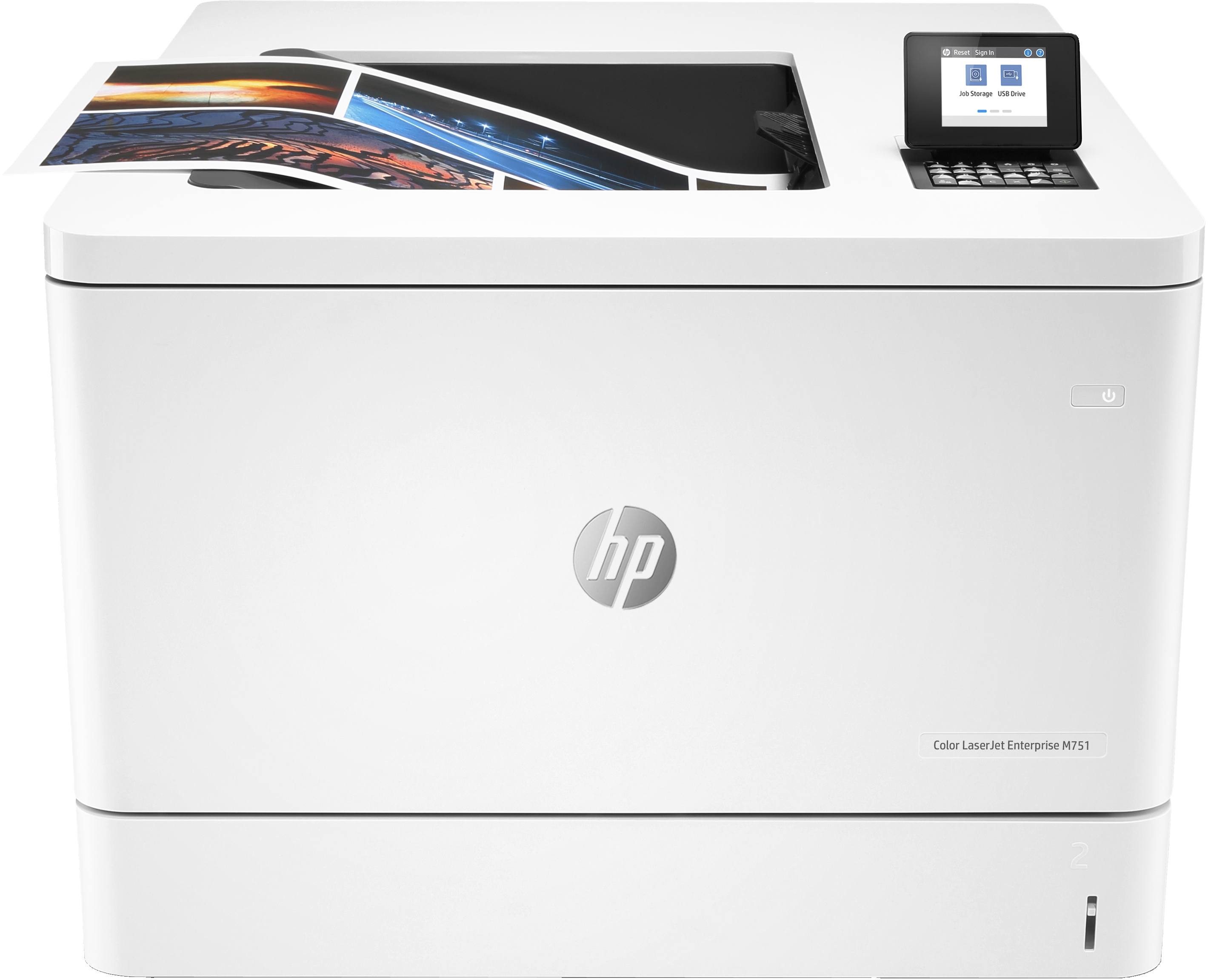 HP Color LaserJet Enterprise M751dn Printer colour Duplex laser A3 600x600dpi 41ppm mono 41ppm colour 650sheets USB LAN USB