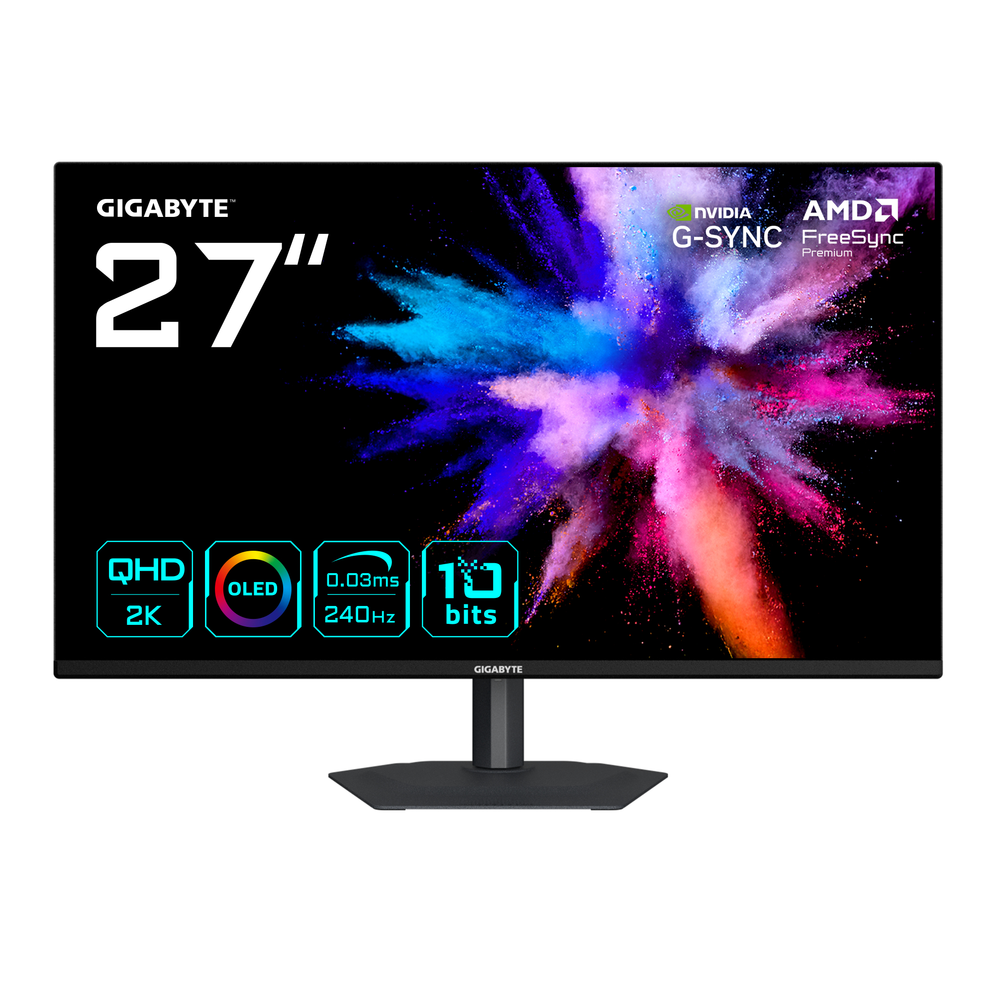 Gigabyte GO27Q24A 27 2560 x 1440 (2K) HDMI DisplayPort 240Hz