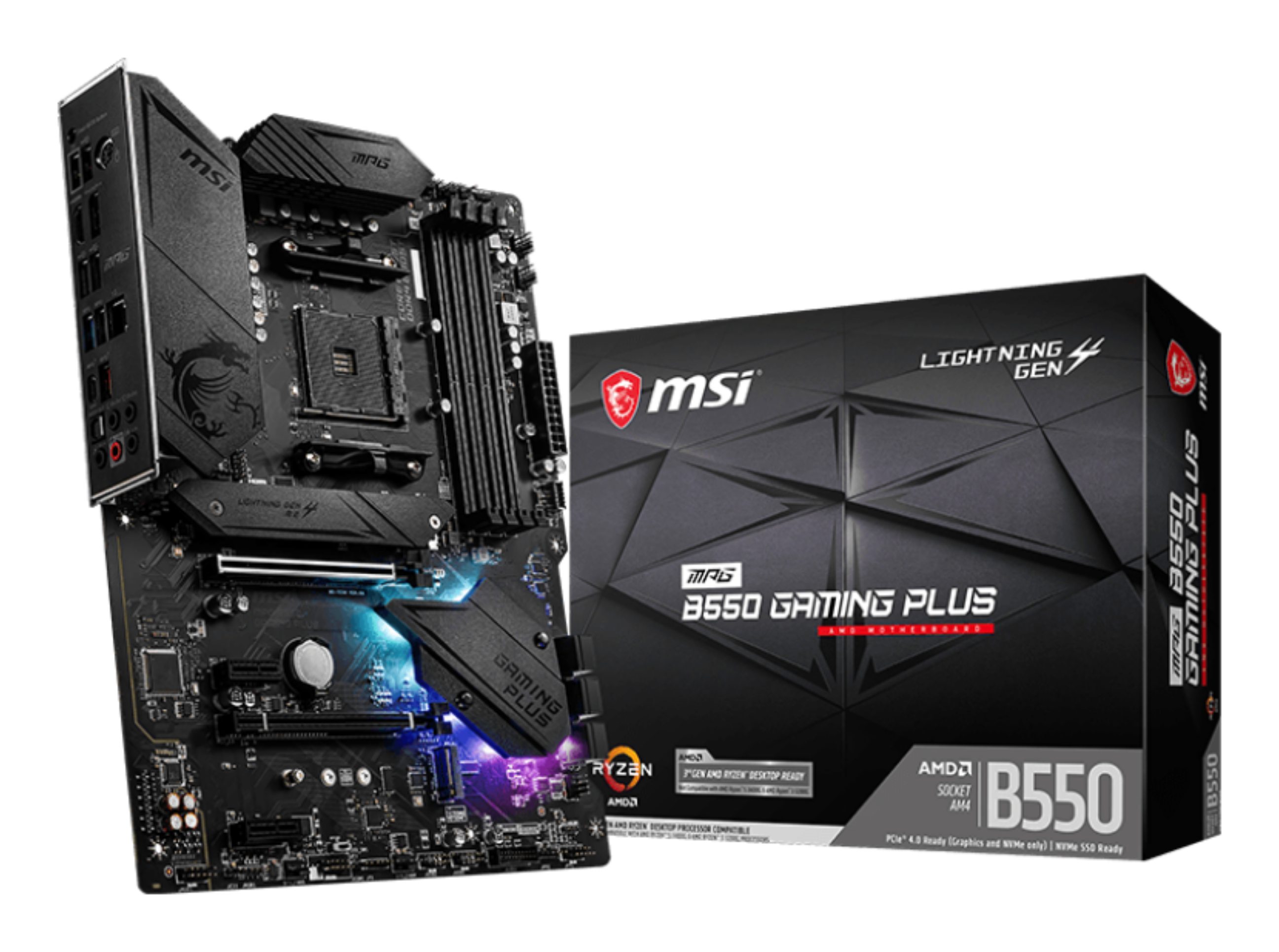 MSI MPG B550 GAMING PLUS ATX MB
