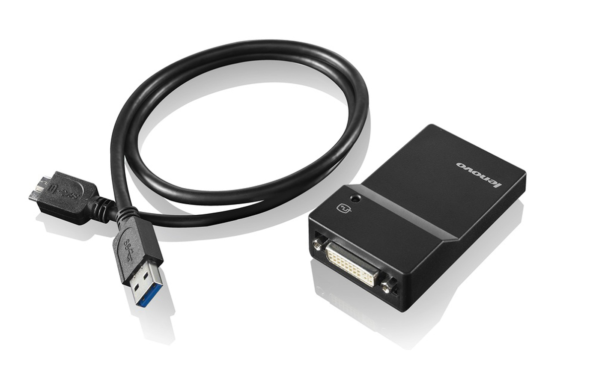 Lenovo USB 3.0 to DVI/VGA Monitor Adap