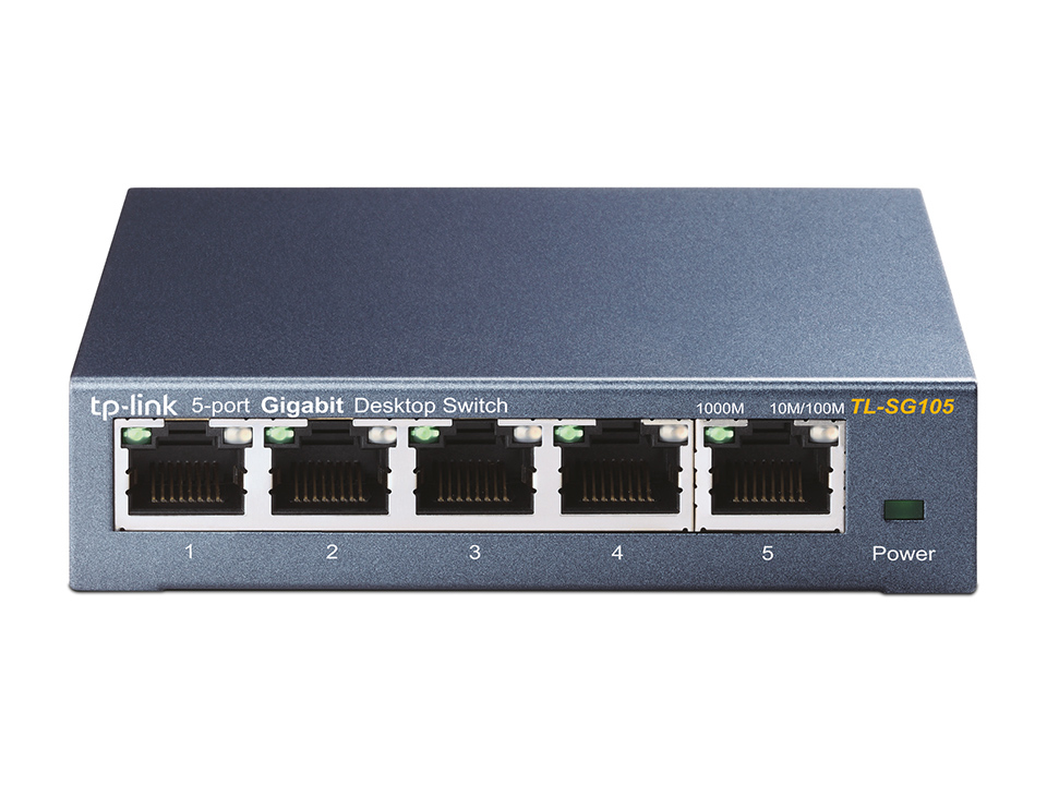 TP-Link TL-SG105 Metal Switch 5-porte Gigabit