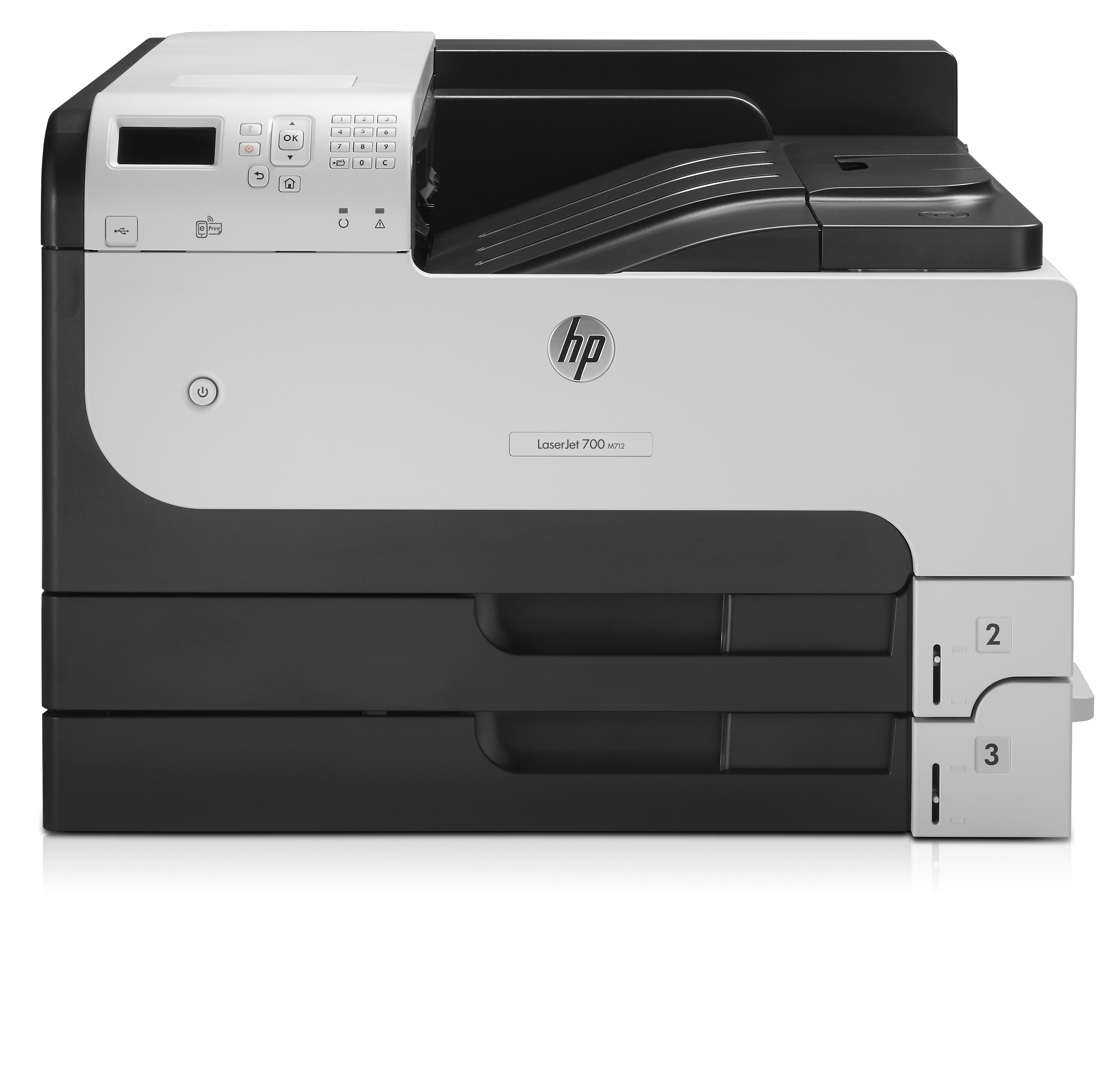 HP LaserJet Enterprise M712dn S/W-Laserdurcker A3 LAN Duplex