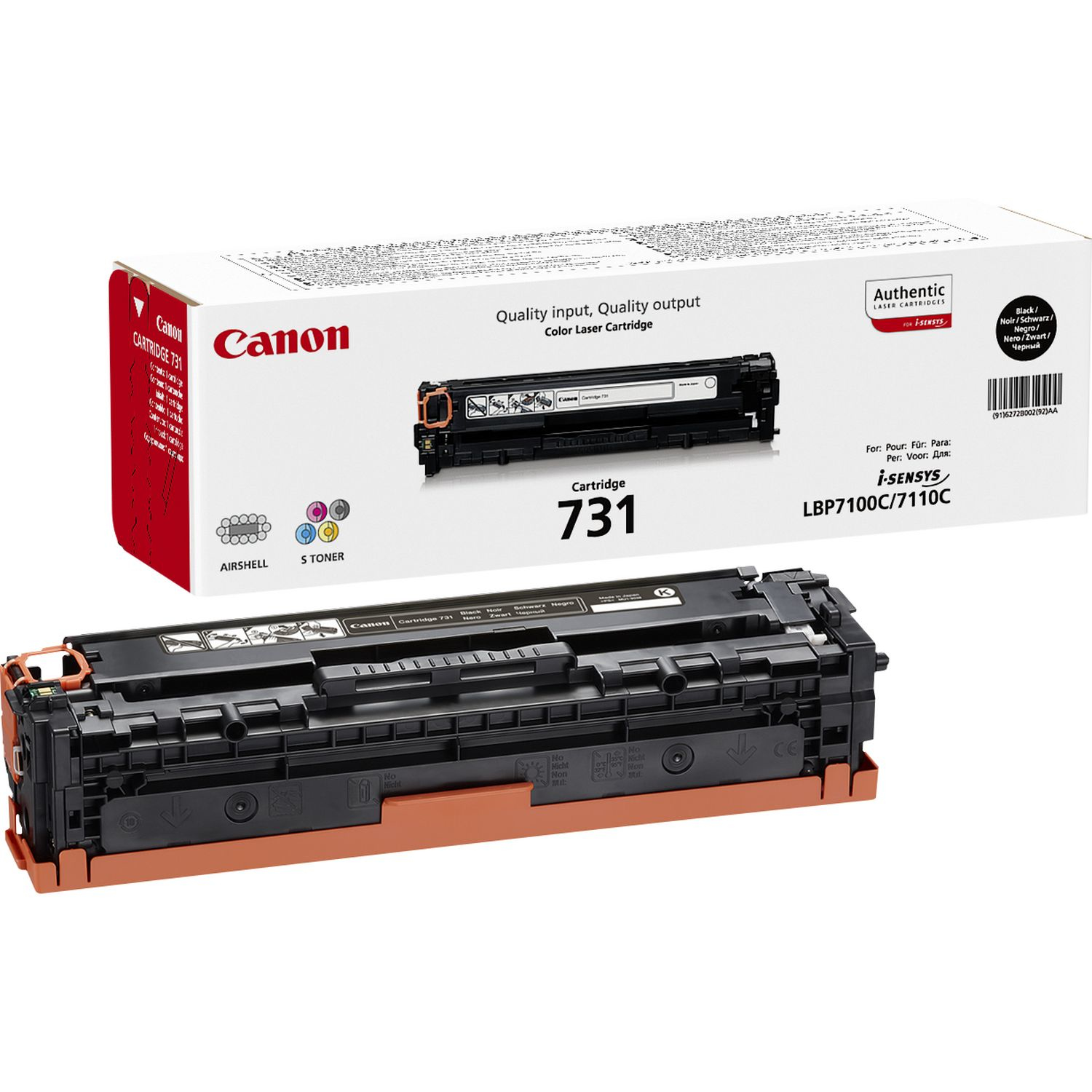 CANON cartridge 731 black