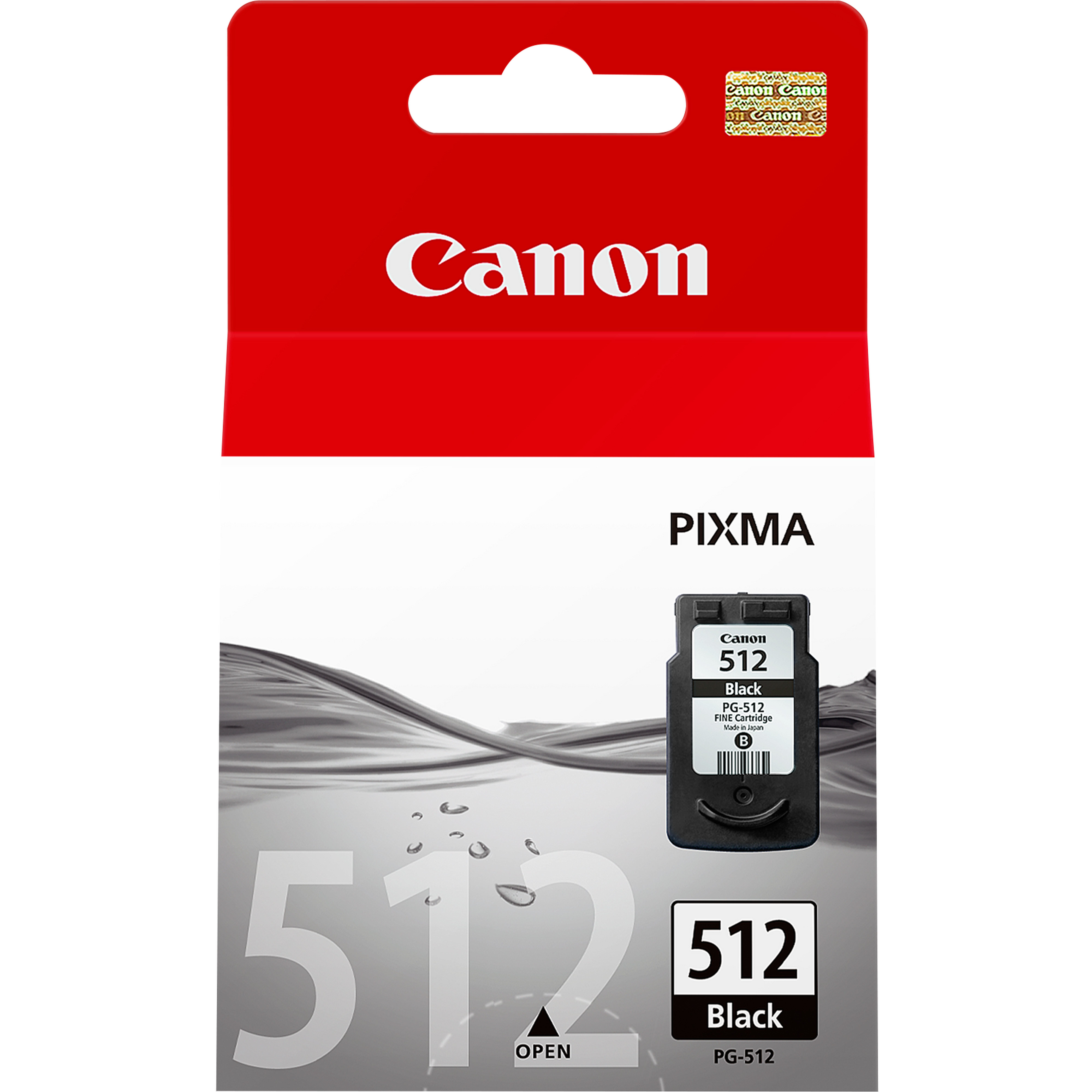 Canon Tinte PG-512 2969B001 Schwarz bis zu 400 Seiten gemäß ISO/IEC 24711