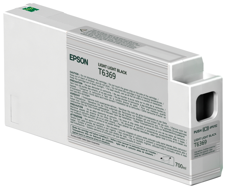 Epson UltraChrome HDR Meget lys sort