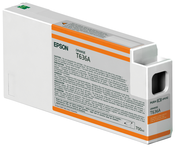 EPSON ink T636A00 orange UltraChrome 700ml for Stylus Pro 7900 9900