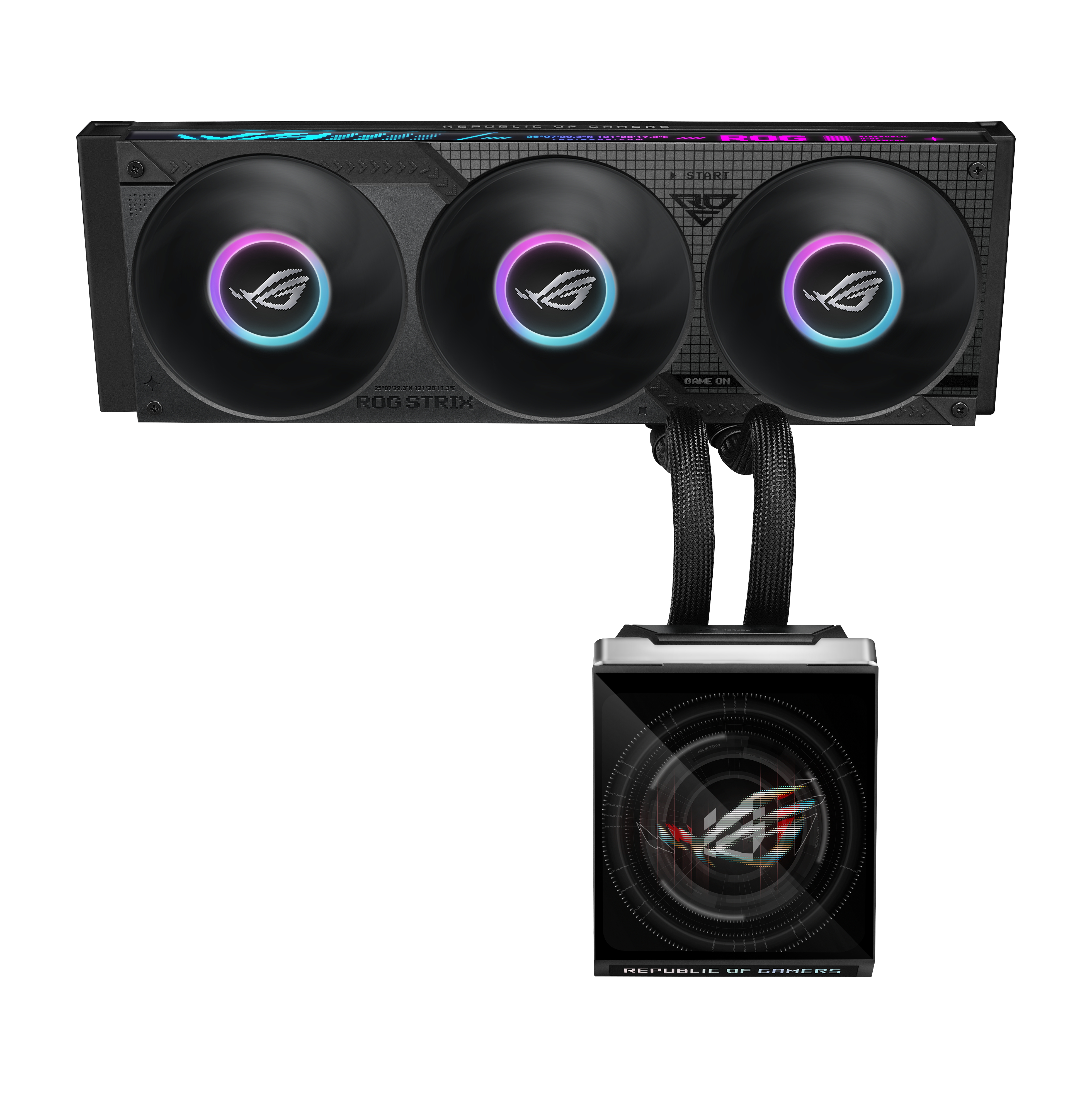 K ASUS ROG STRIX SLC IV 360 ARGB LCD BLACK