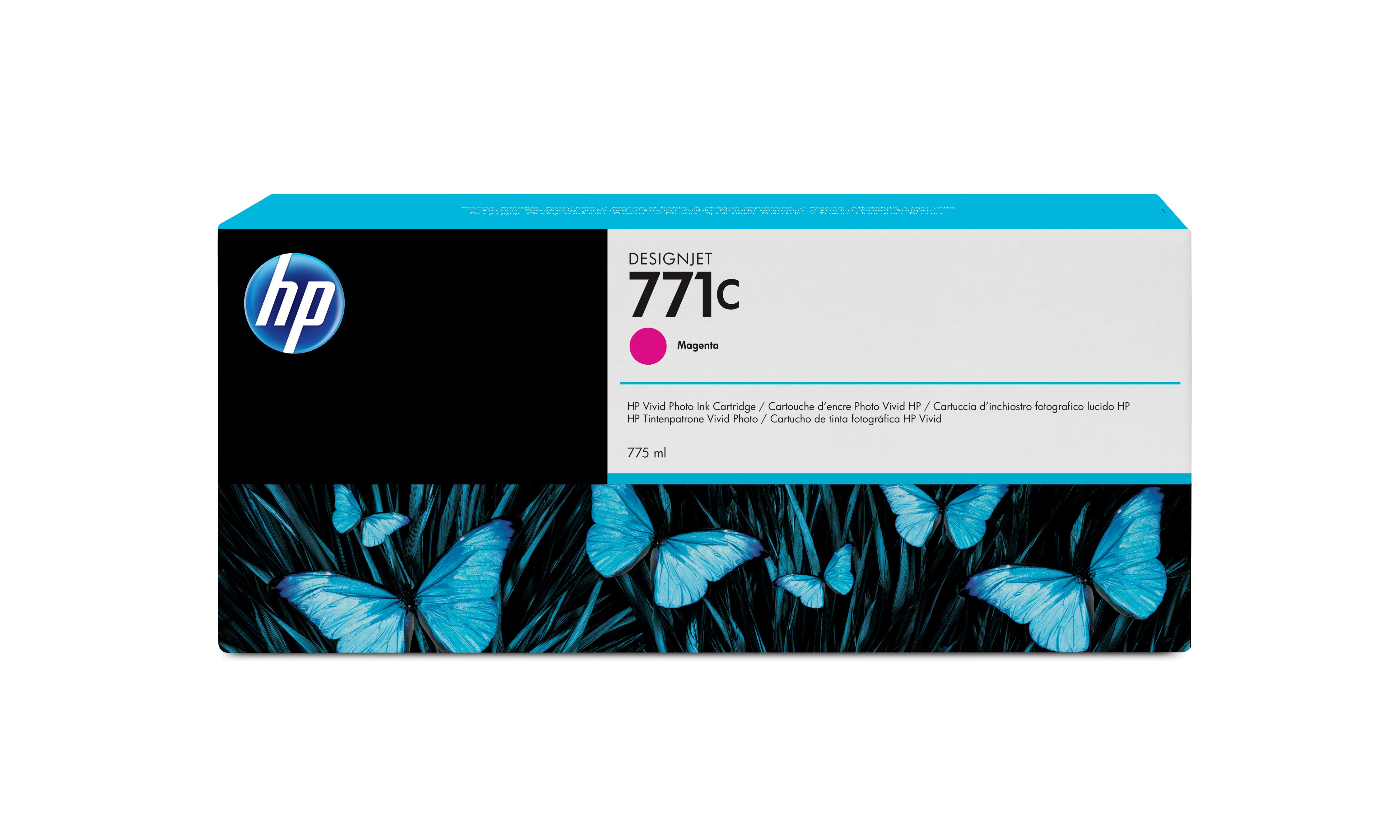 HP 771C Original Tinte magenta Standardkapazitt 775ml 1er-Pack