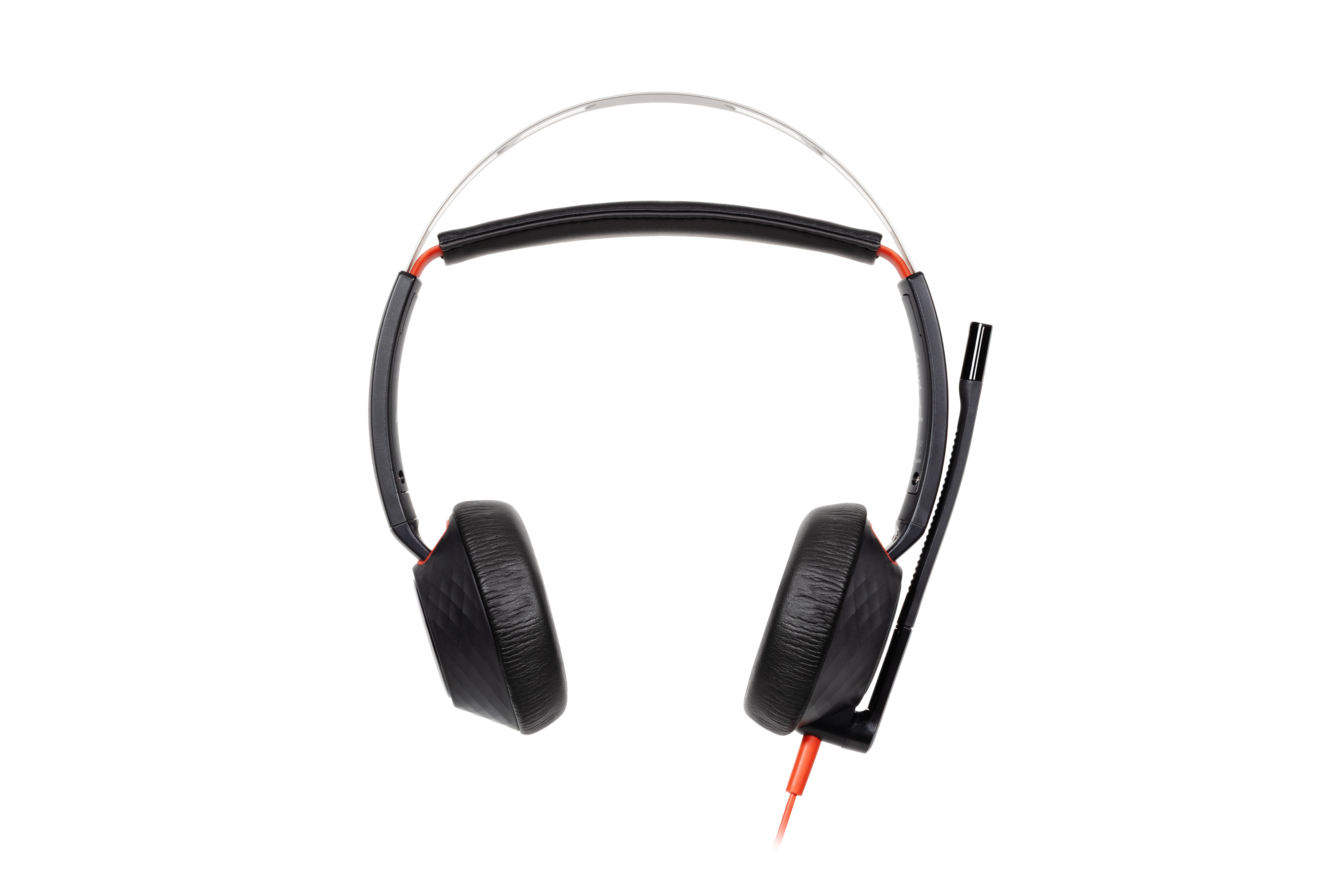 HP Poly Blackwire 5220 Stereo USB-C Headset +3.5mm Plug +USB-C/A Adapter (207586-201/207576-201)