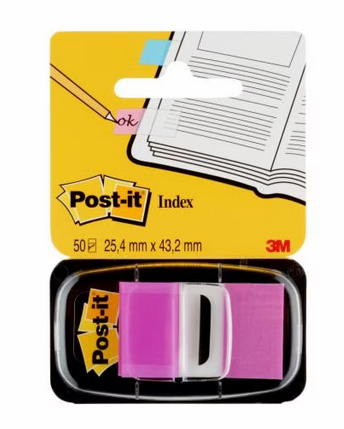 3M 7000144933 indekseringskort Lilla 5