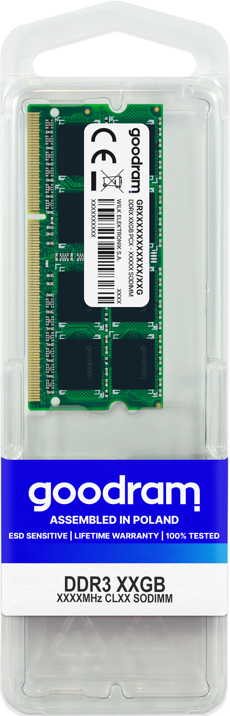 Wilk Elektronik S.A. Memory Module 8 Gb 1 X 8 Gb  Ddr3 1600 Mhz