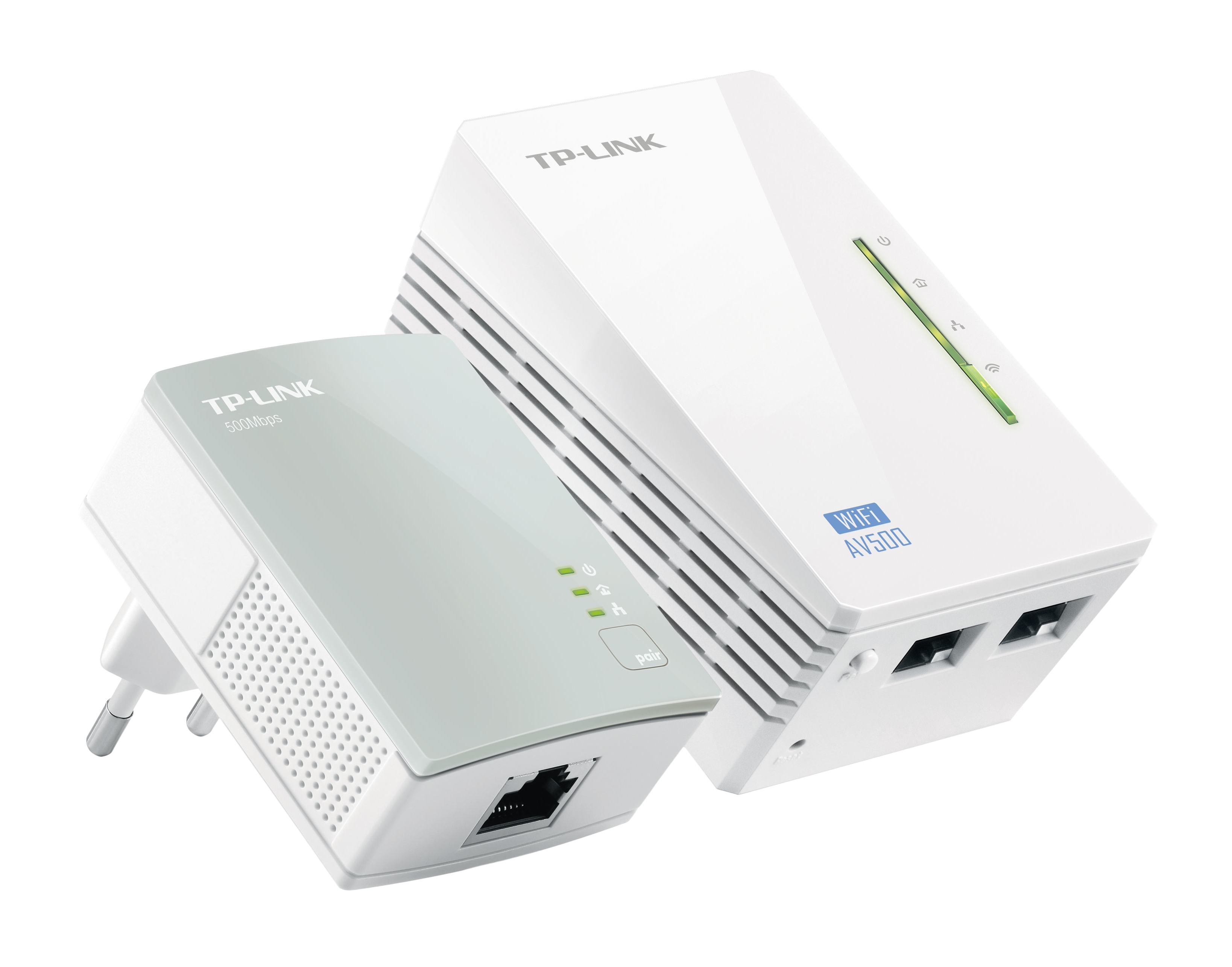TL-WPA4220 KIT AV600 Powerline WLAN 2er KIT (2x LAN)