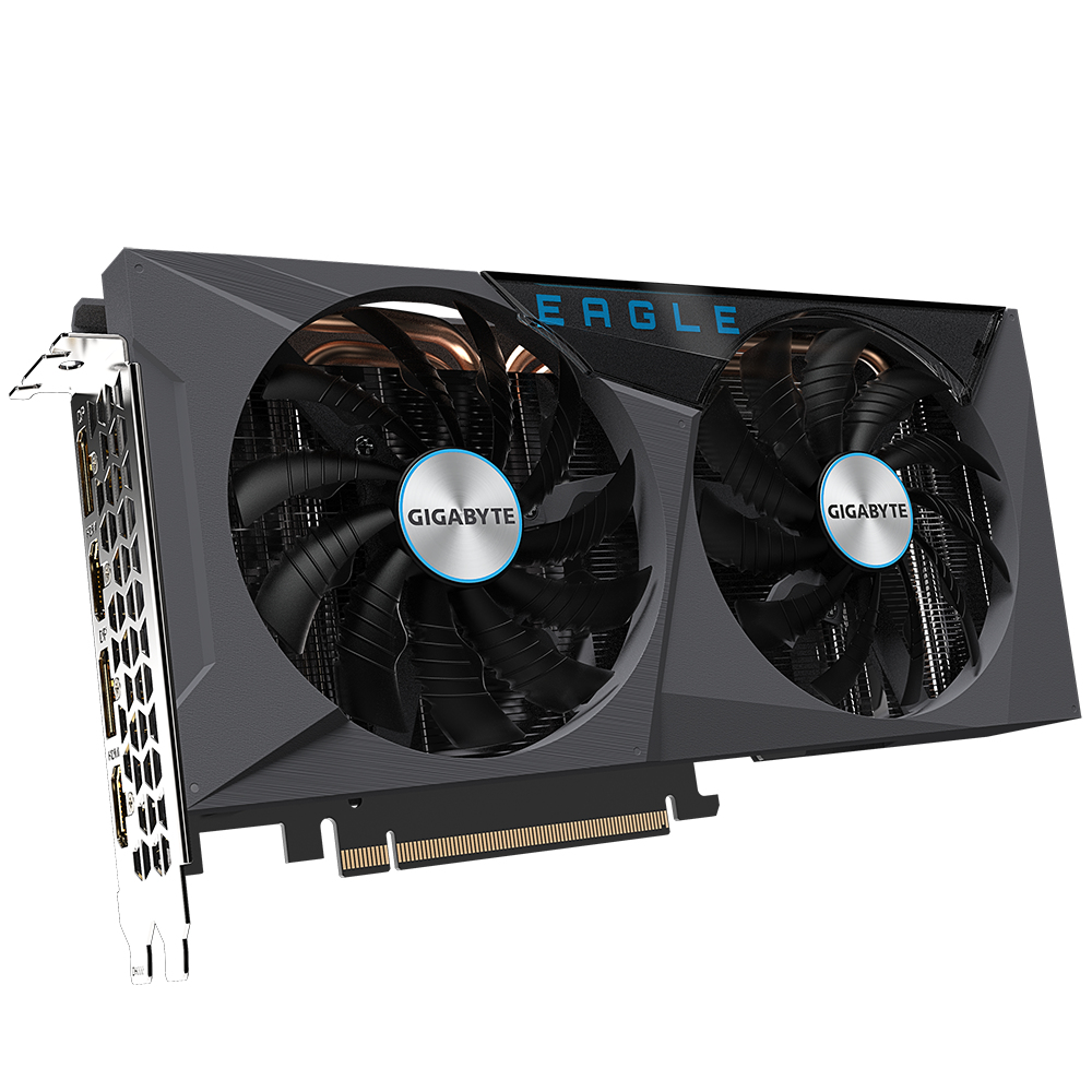 GIGABYTE GeForce RTX 3060 Ti EAGLE OC LHR - 8GB GDDR6 RAM - Grafikkort