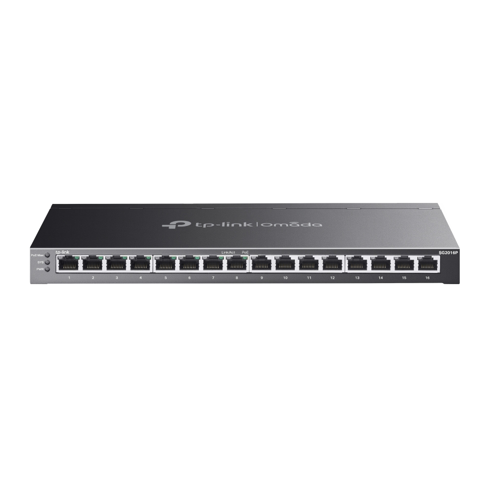 TP-Link TL-SG2016P netværksswitch L2/L