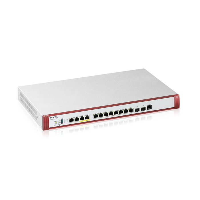 ZYXEL USG FLEX100 H Series 8 Gigabit user-definable ports 1xUSB with 1 YR Security bundle